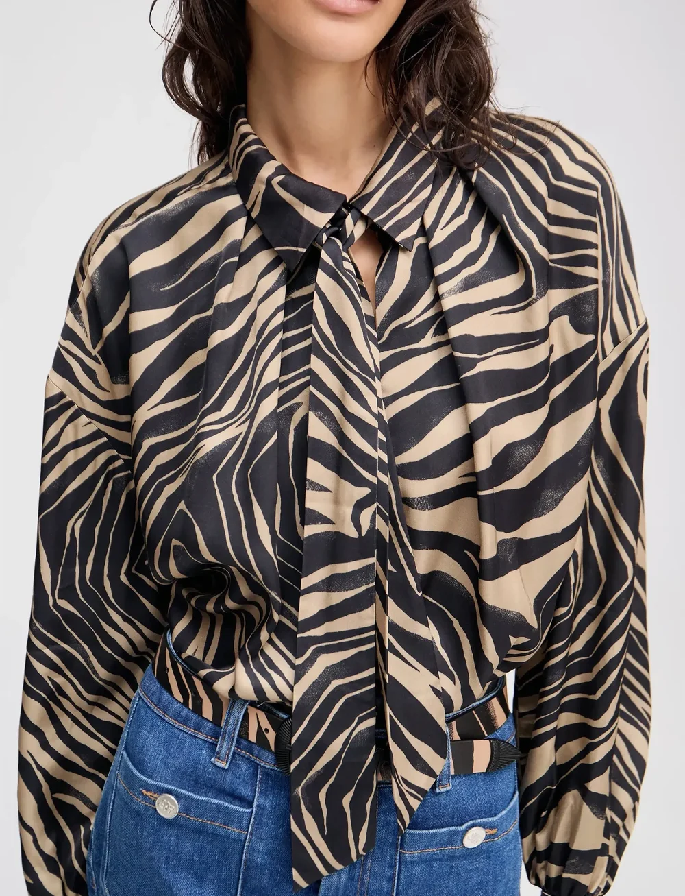 Munthe - LOVELLA - langærmede bluser - camel - 5