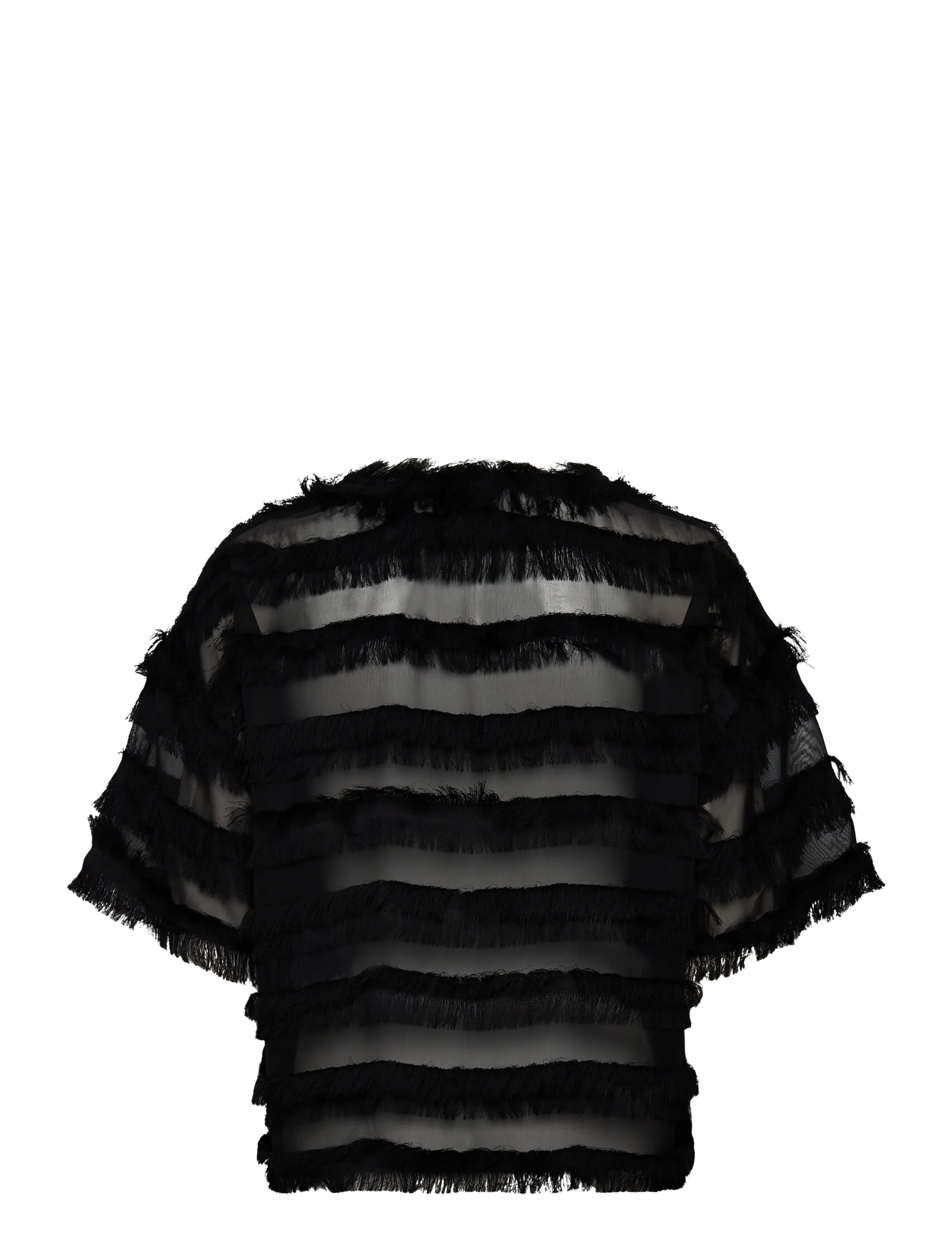 Munthe - LIPONA - kortærmede bluser - black - 2