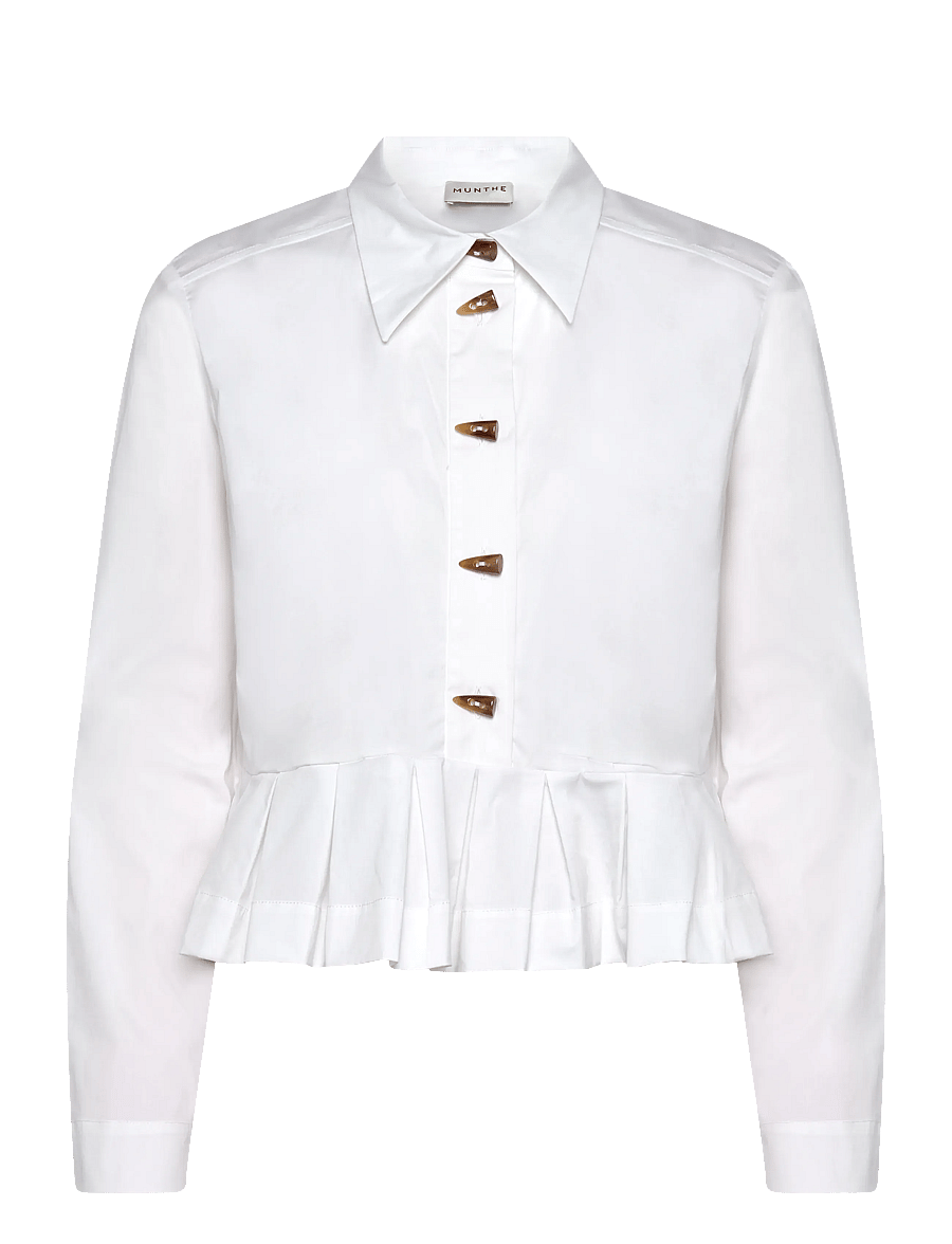 Munthe - LUSTONA - jeanshemden - white - 1
