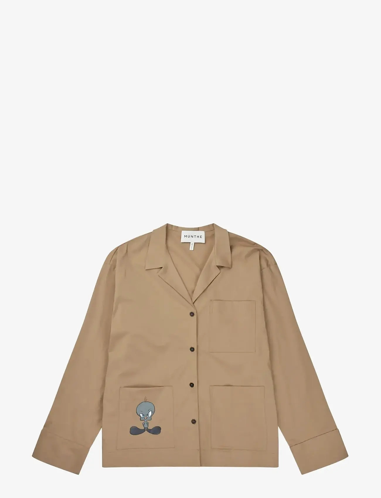 Munthe - LIKI - langärmlige hemden - camel - 1