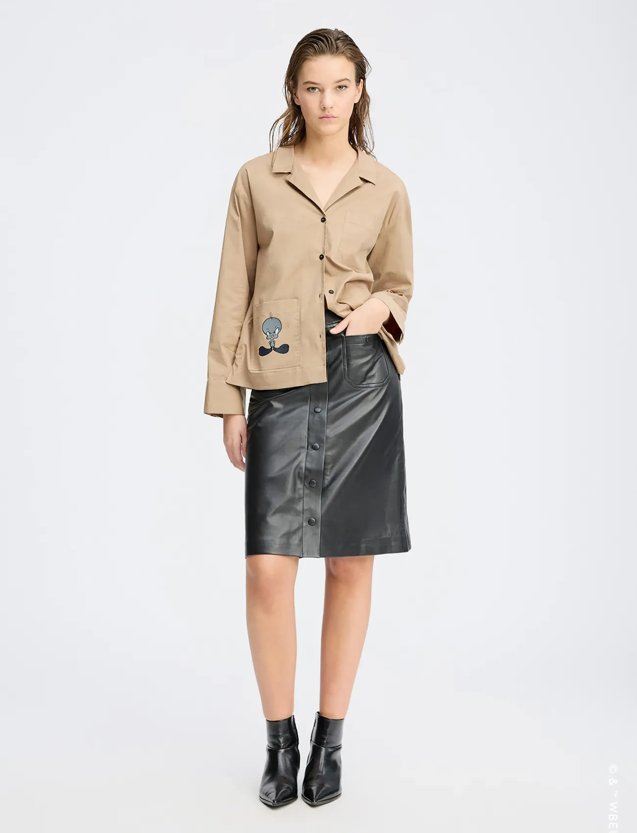 Munthe Liki, 40, Shirts, Beige - Long-sleeved, Frauen