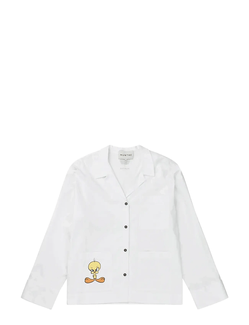 Munthe - LIKI - langærmede skjorter - white - 1