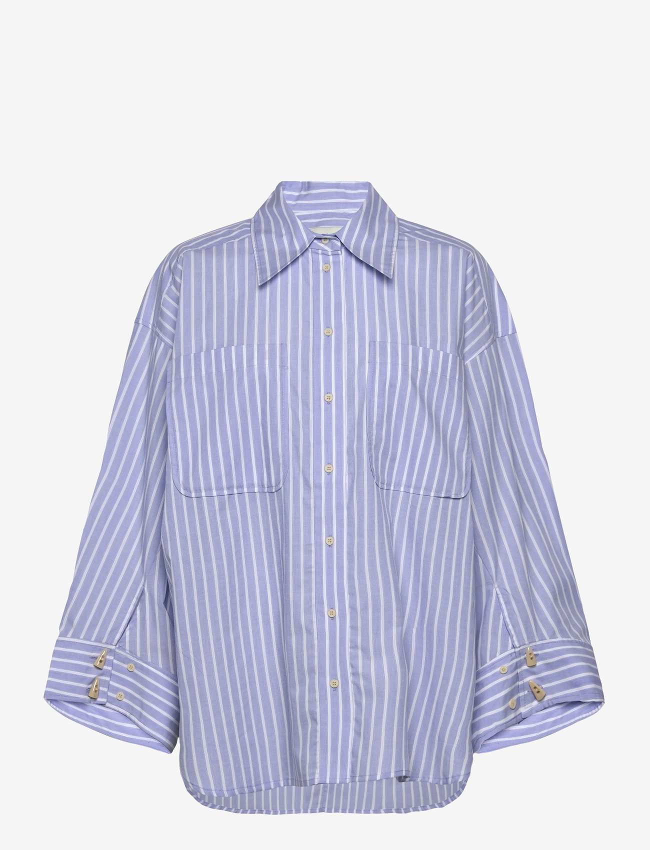 Munthe - LYNNE - pikkade varrukatega särgid - light blue - 1