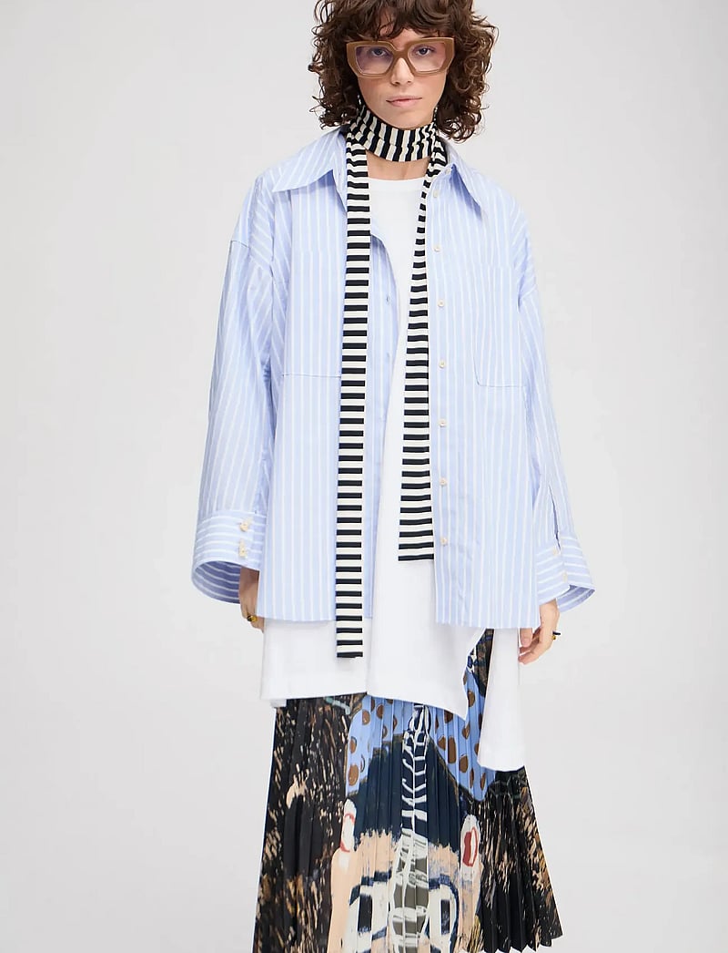 Munthe - LYNNE - pikkade varrukatega särgid - light blue - 5