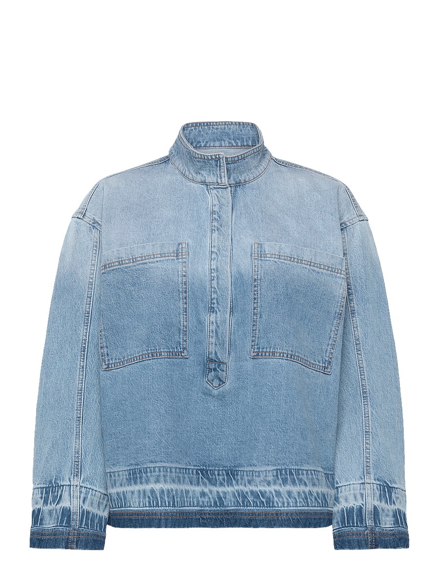Munthe - LUXA - jeanshemden - light blue - 0