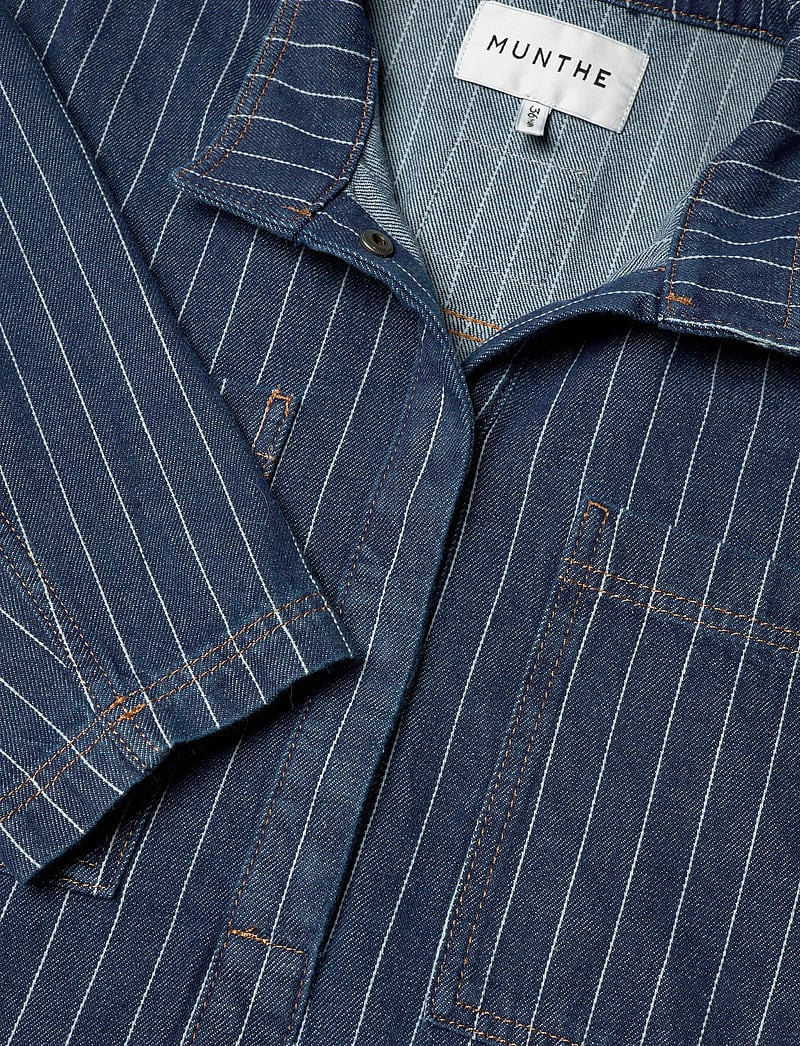 Munthe - LUXA - jeansskjortor - indigo - 2