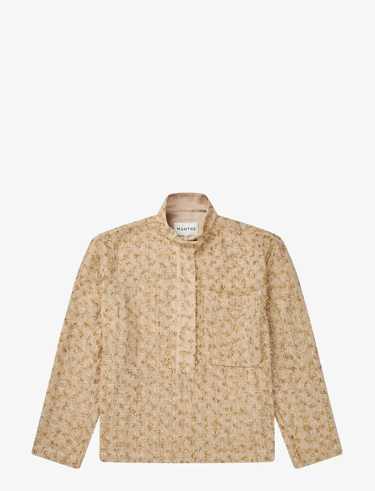 Munthe - LUCAPA - pikkade varrukatega pluusid - gold - 1