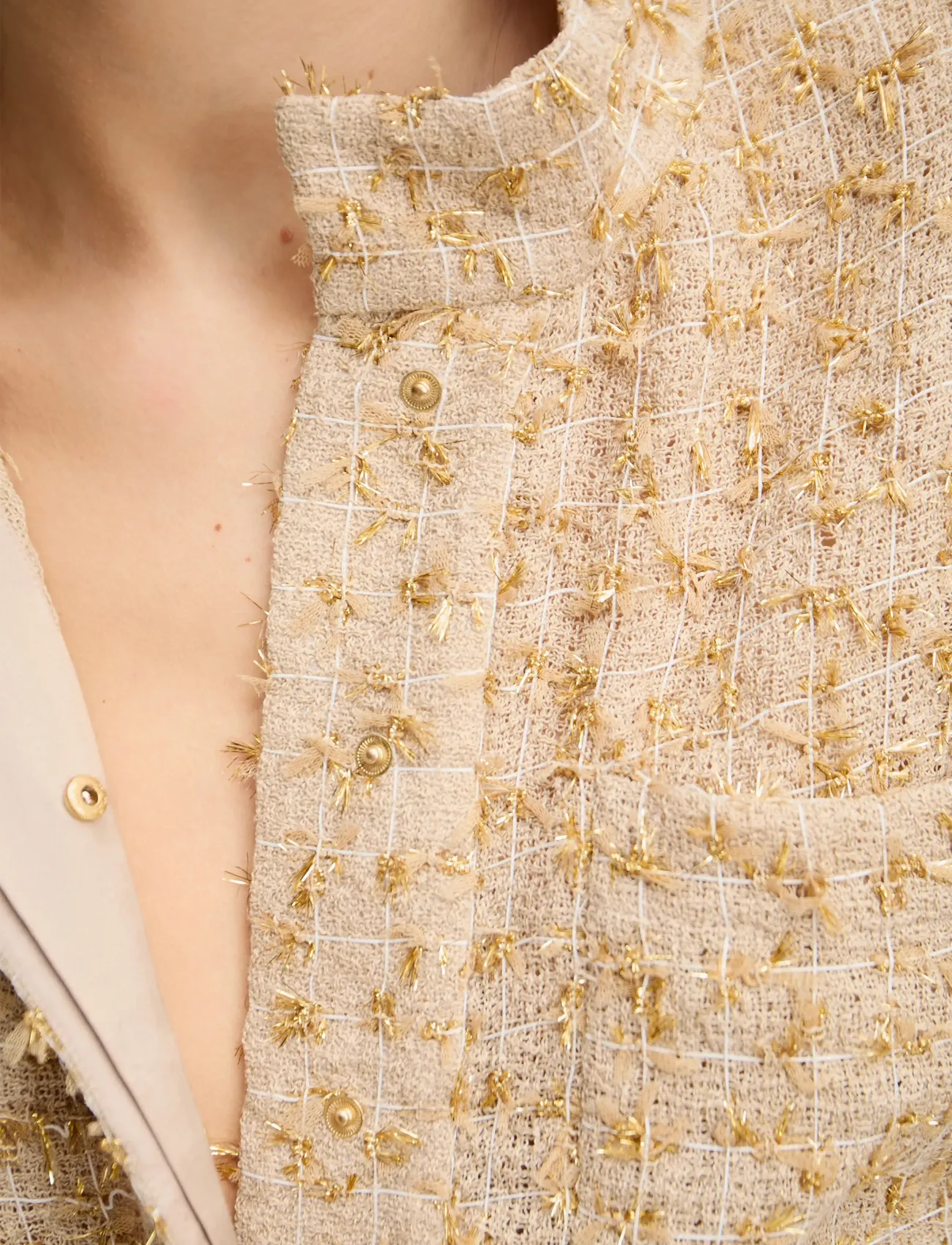 Munthe - LUCAPA - långärmade blusar - gold - 4
