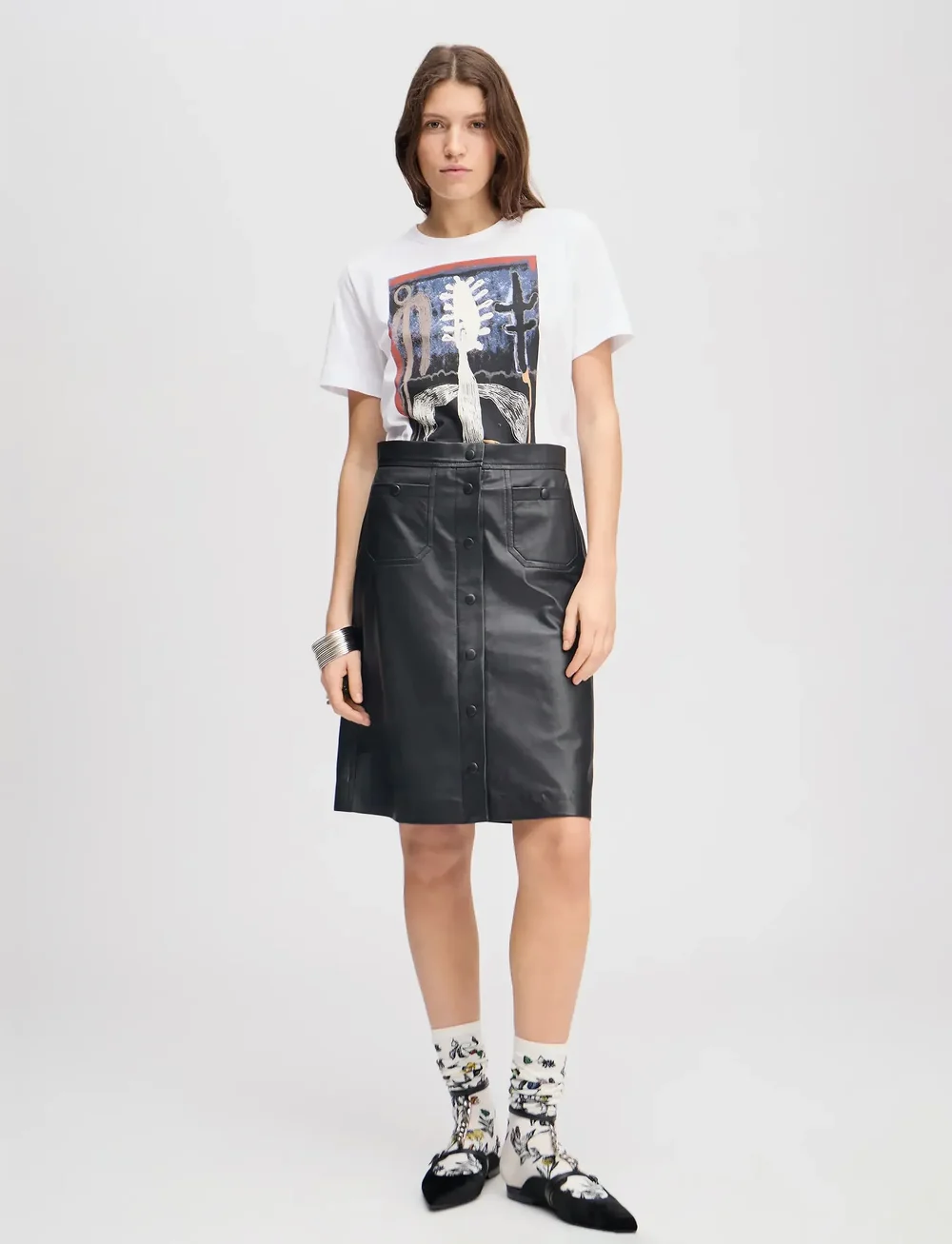 Munthe - LACK - t-skjorter - white - 0