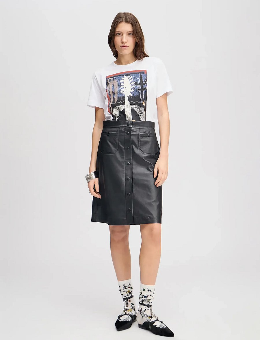 Munthe - LACK - t-shirts - white - 0