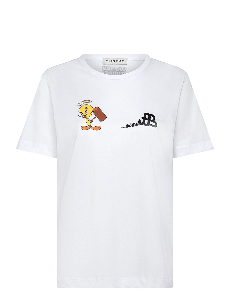Munthe - LACIN - t-shirts - white - 1