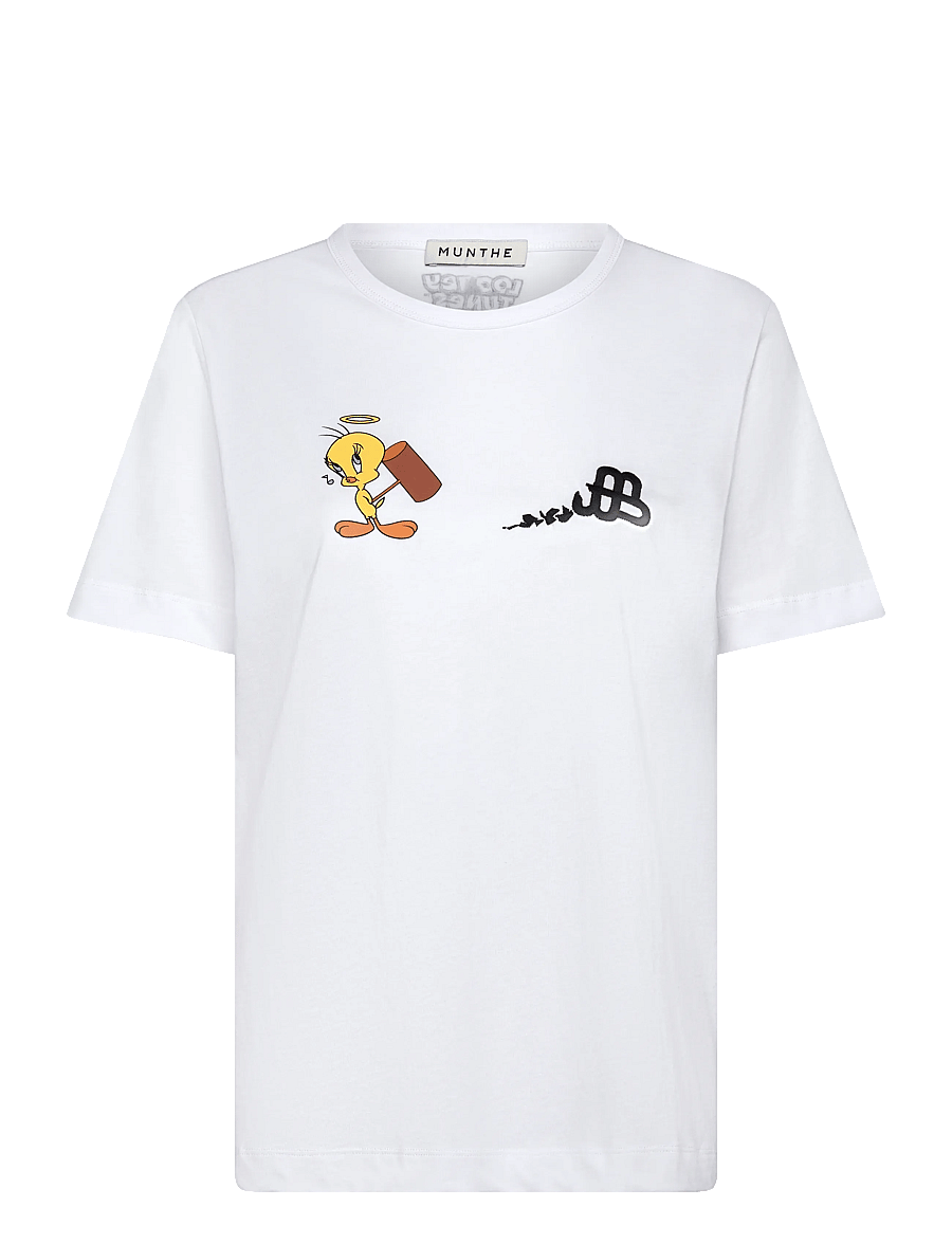 Munthe - LACIN - t-shirts - white - 1