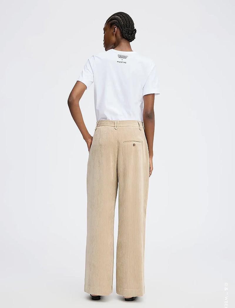 Munthe - LACIN - t-shirts - white - 3