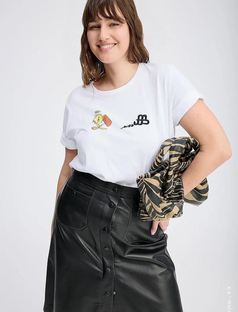 Munthe - LACIN - t-shirts - white - 4