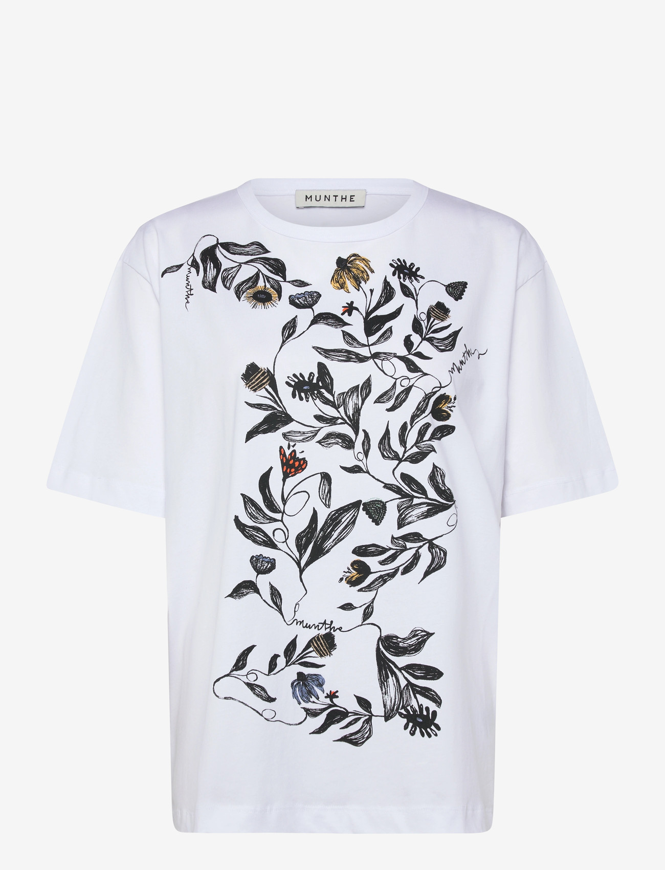 Munthe - LAGGA - t-shirts - white - 0