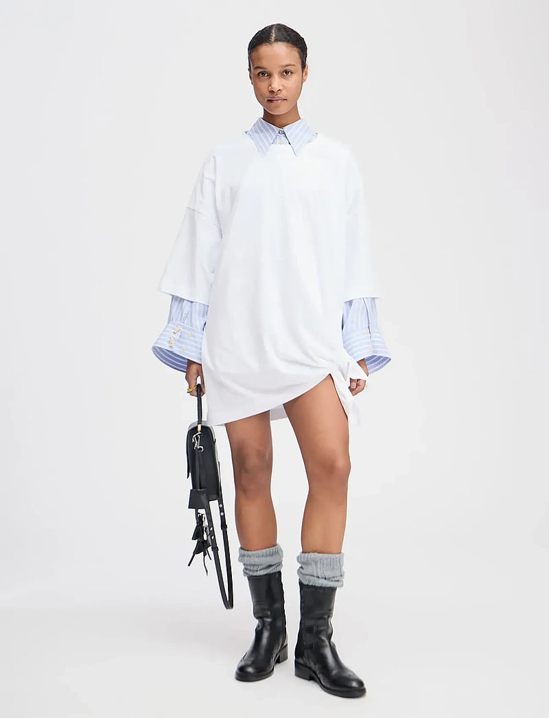 Munthe - LANSTER - t-shirts - white - 4