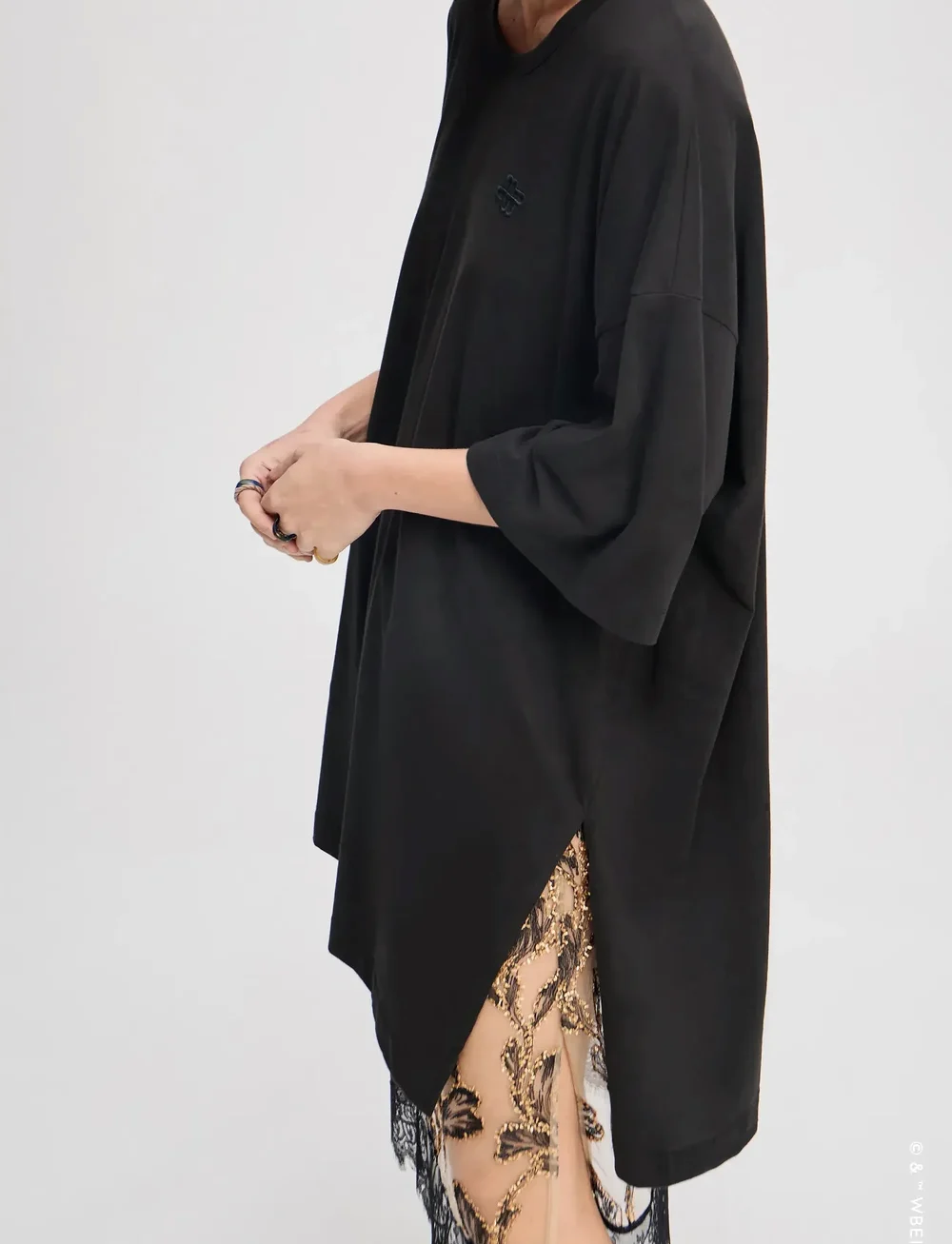 Munthe - LYSIS - t-shirts - black - 5