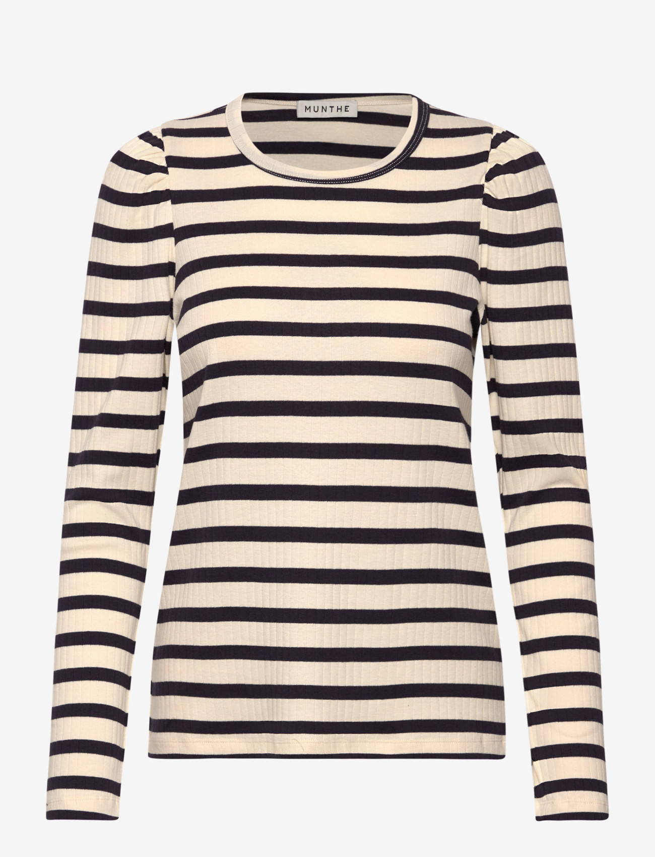 Munthe - OPOLLO - efterårstøj - stripe navy - 0