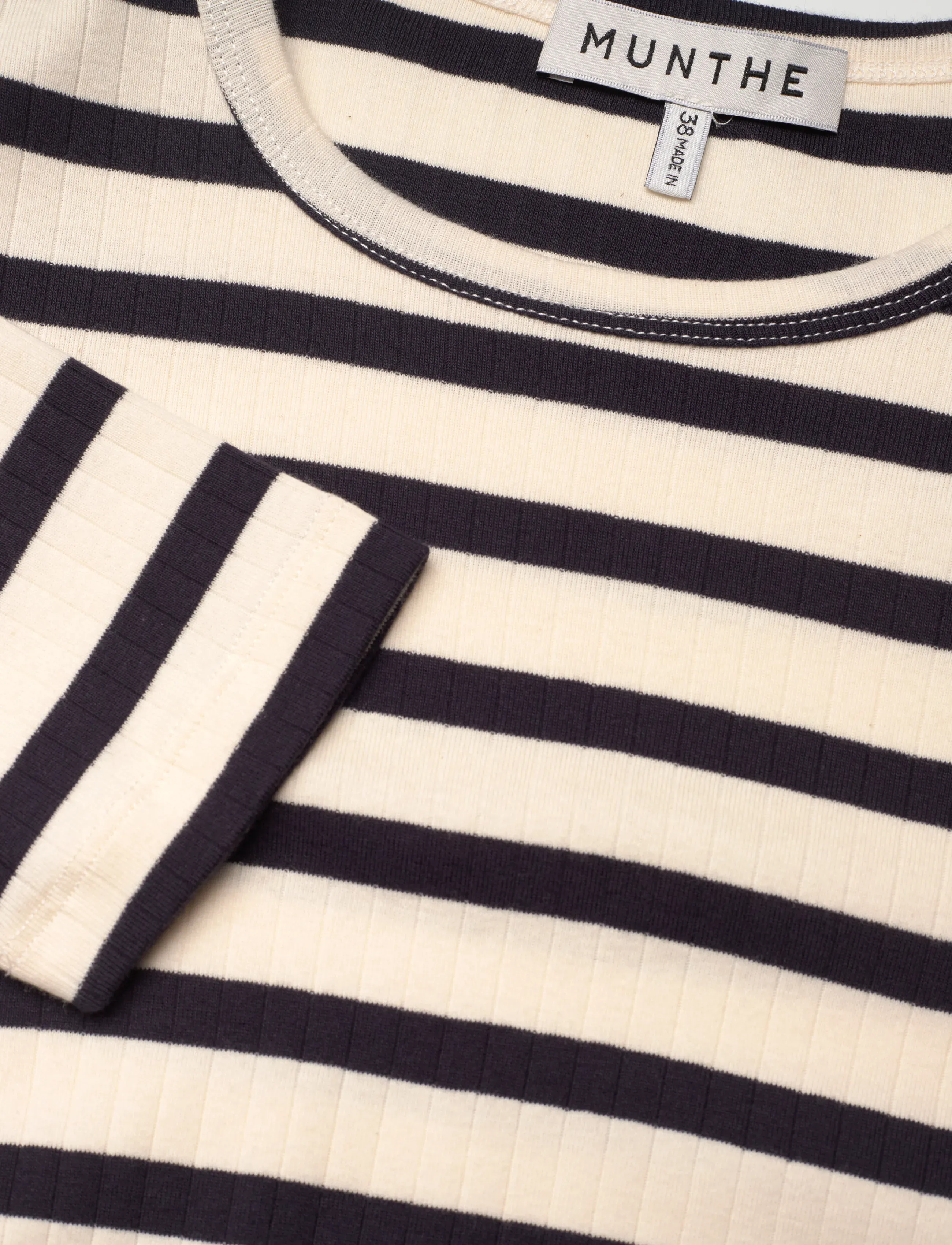 Munthe - OPOLLO - långärmade toppar - stripe navy - 2