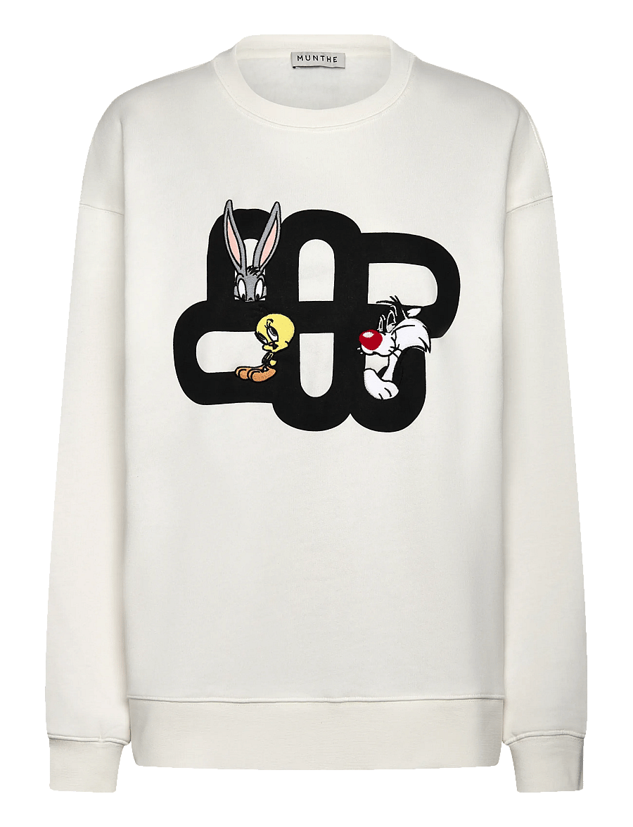 Munthe - LINKI - sweatshirts & hoodies - ivory - 1