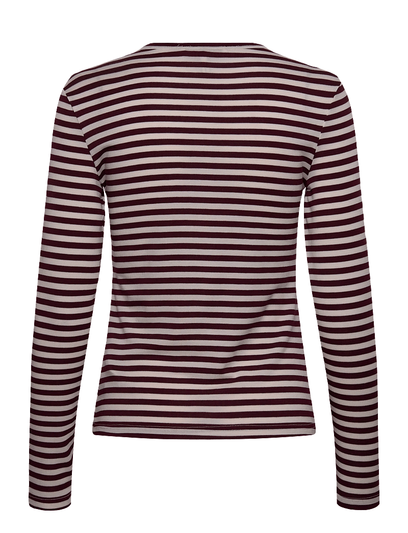 Munthe - LEVOMA - pikkade varrukatega alussärgid - bordeaux - 2