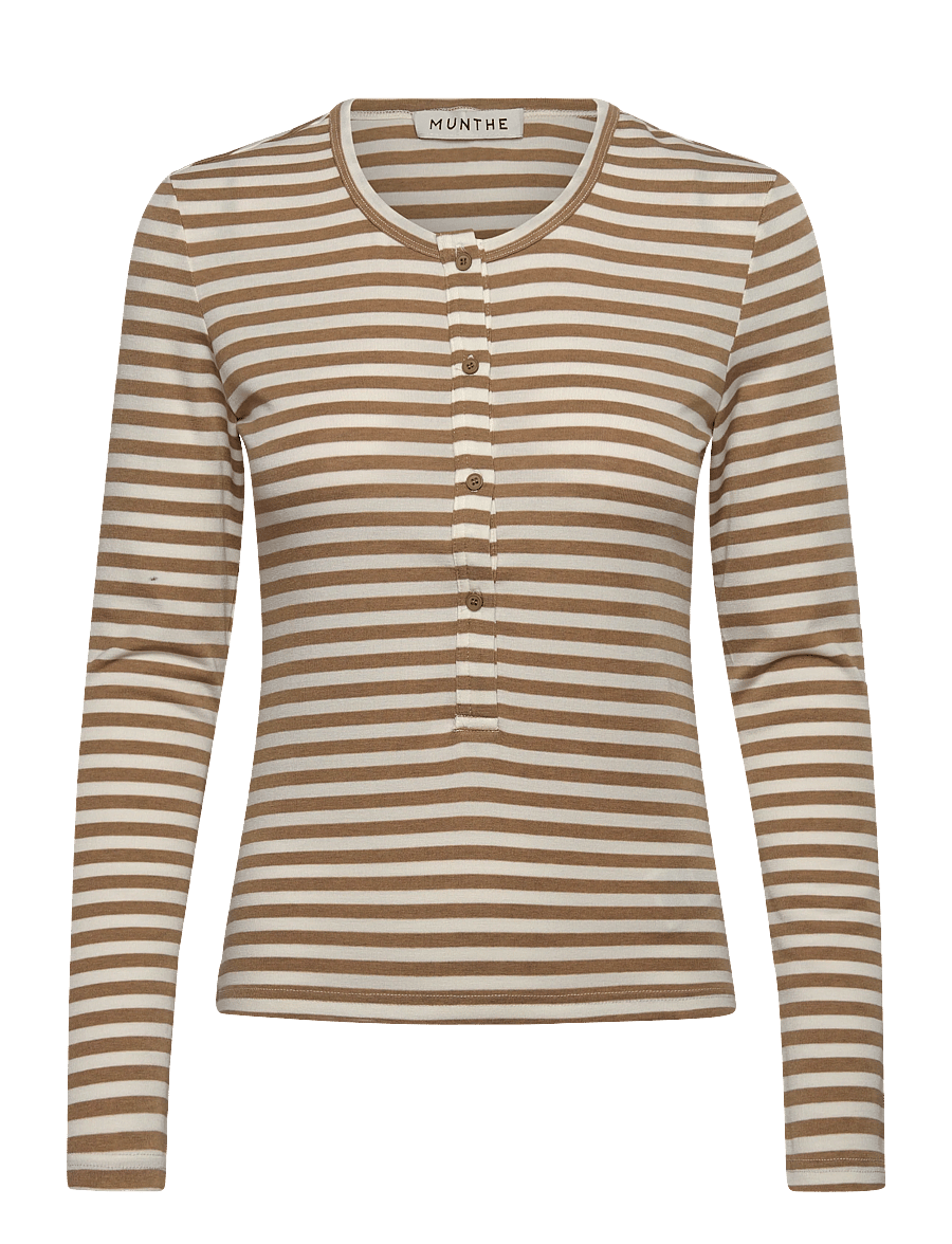Munthe - LEVOMA - langärmlige tops - camel - 1