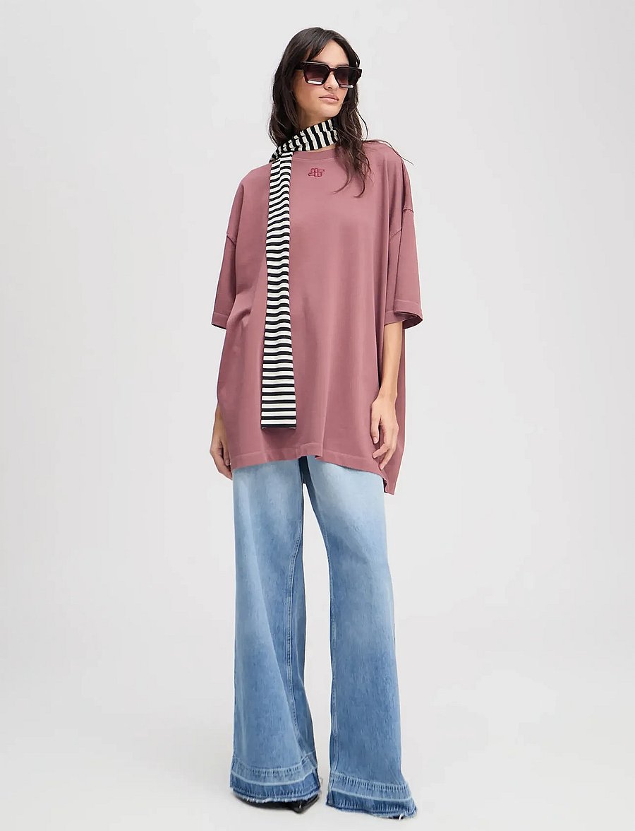 Munthe - LIPPINI - t-shirts & tops - bordeaux - 0