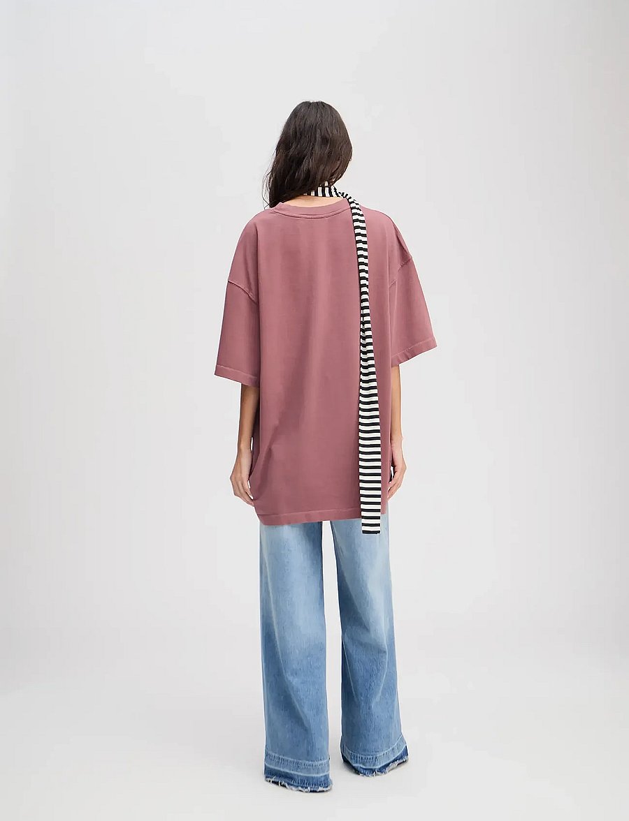 Munthe - LIPPINI - t-shirts & tops - bordeaux - 4