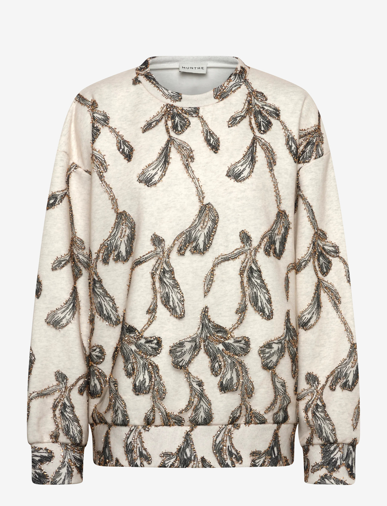 Munthe - LOFA - sweatshirts & kapuzenpullover - gold - 0