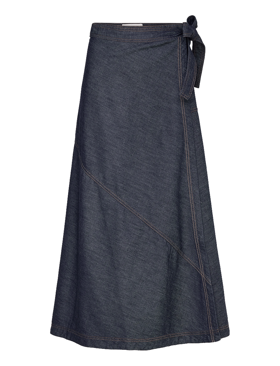 Munthe - LANDREA - jeansröcke - indigo - 0