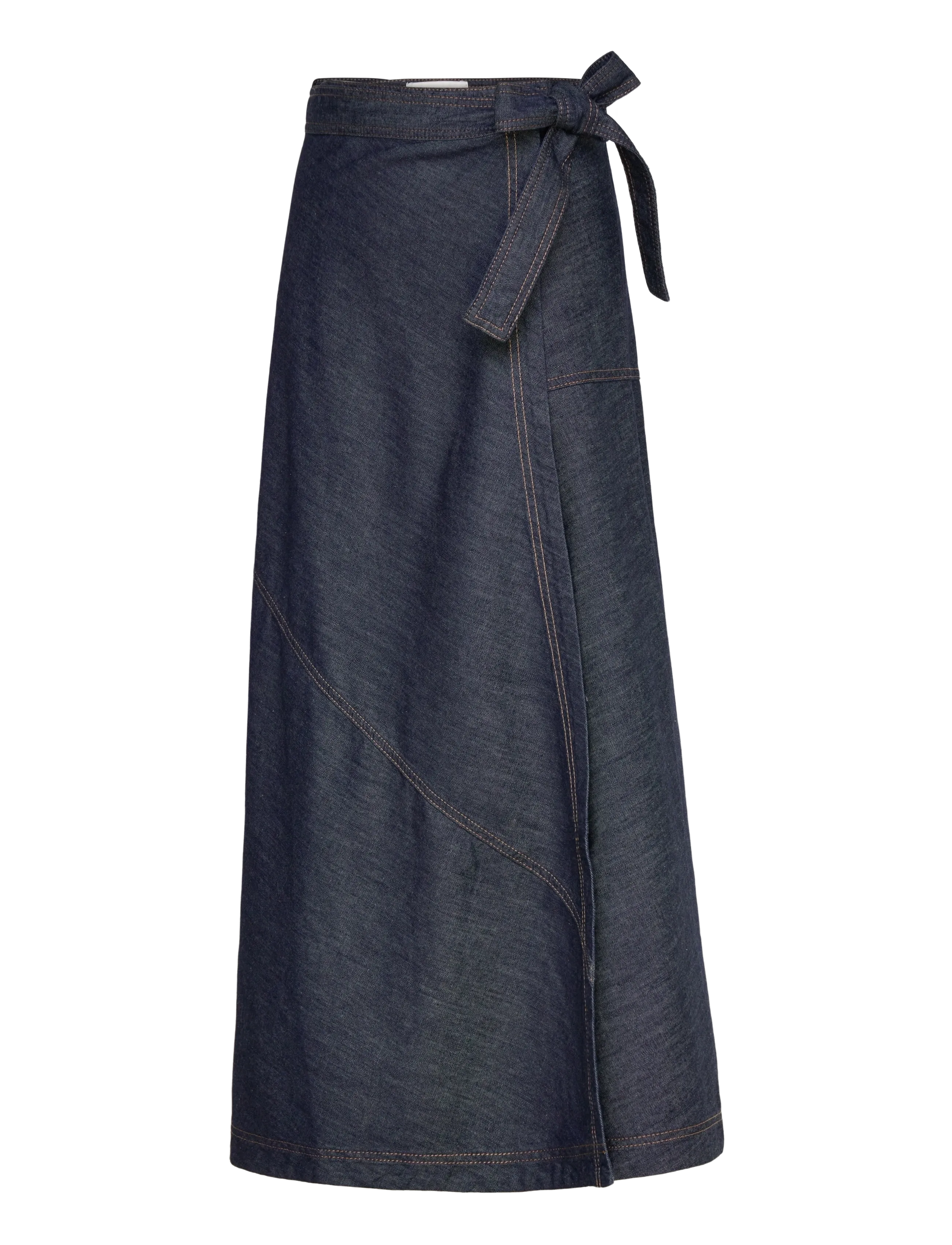 Munthe - LANDREA - denimnederdele - indigo - 2