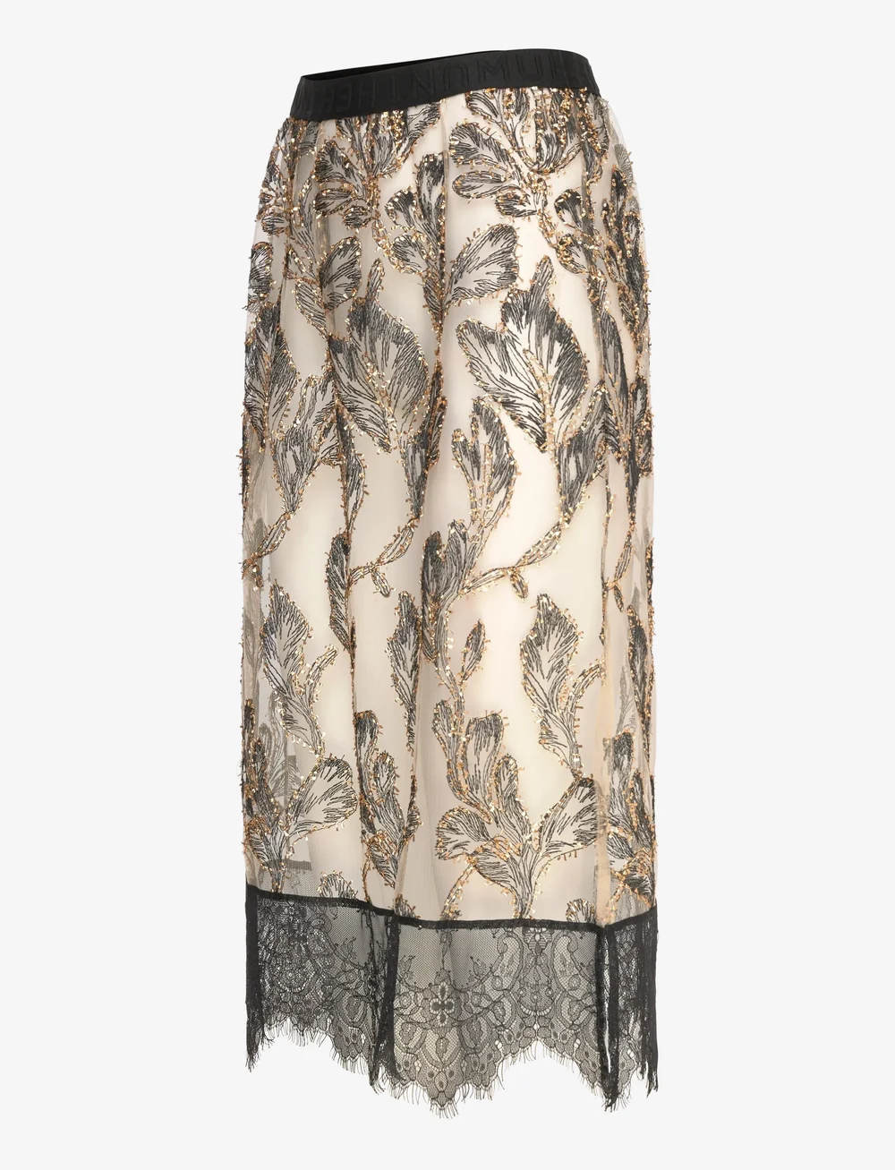 Munthe - LATOSHA - midi nederdele - gold - 3