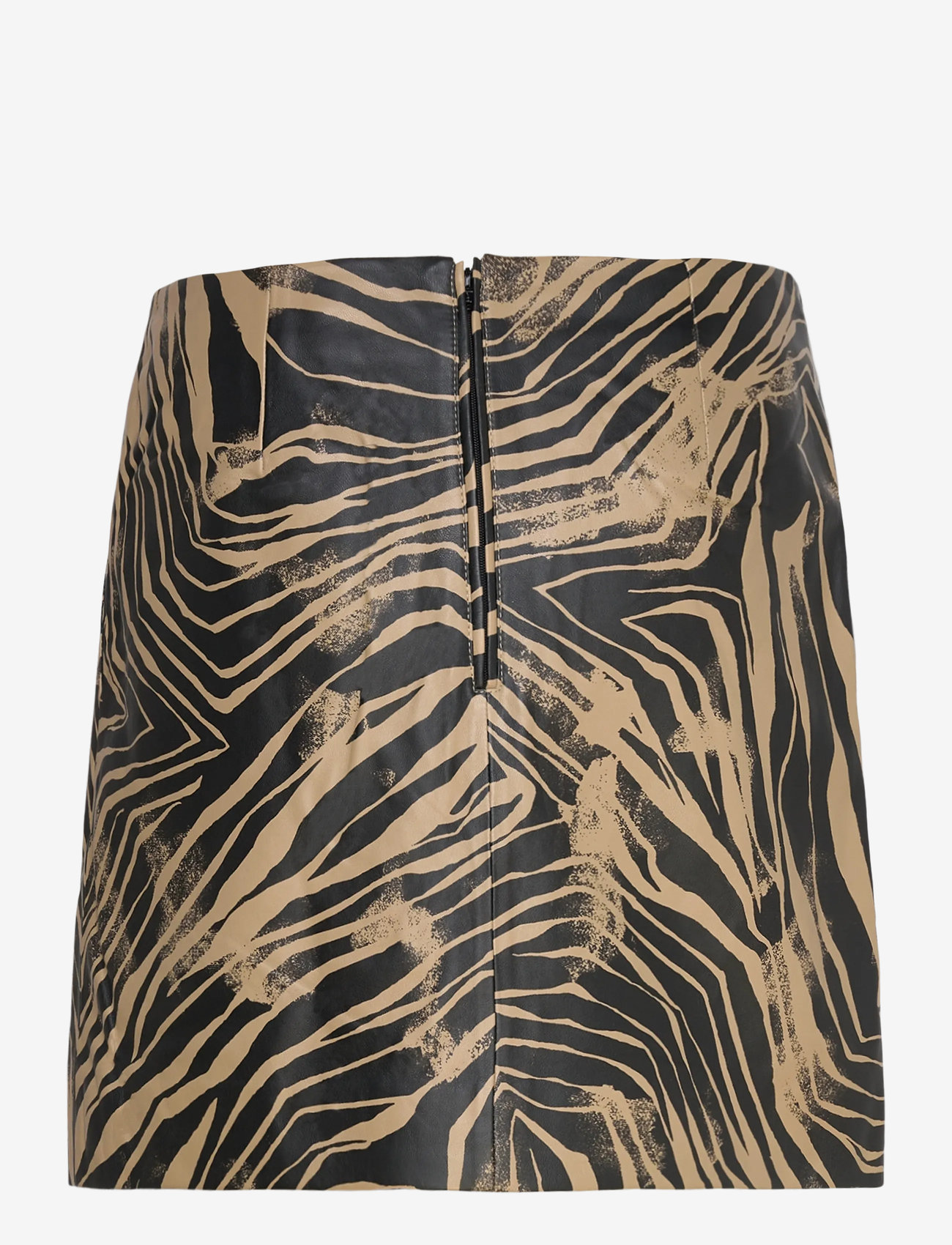 Munthe - LOFIE - leather skirts - camel - 1