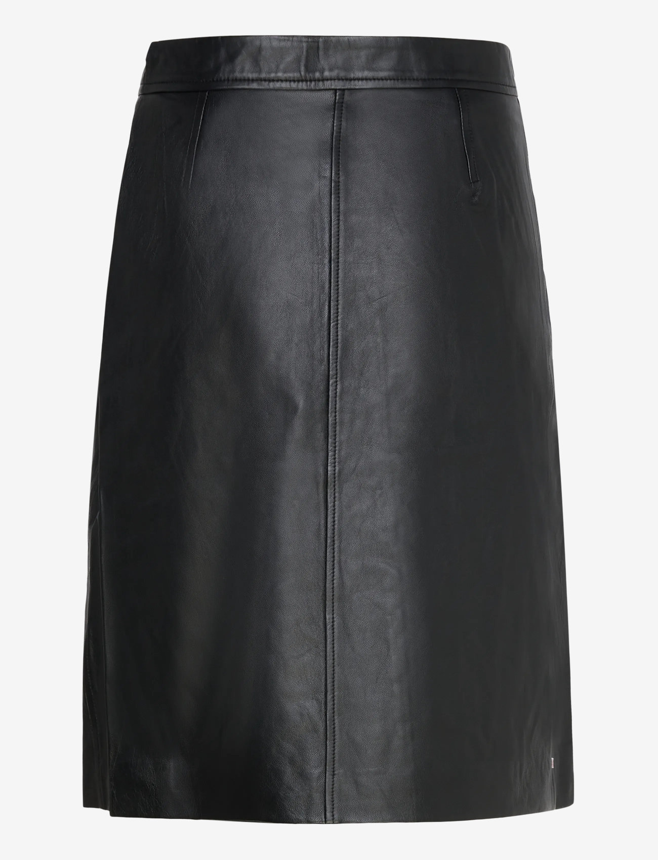 Munthe - LOCUS - leather skirts - black - 2