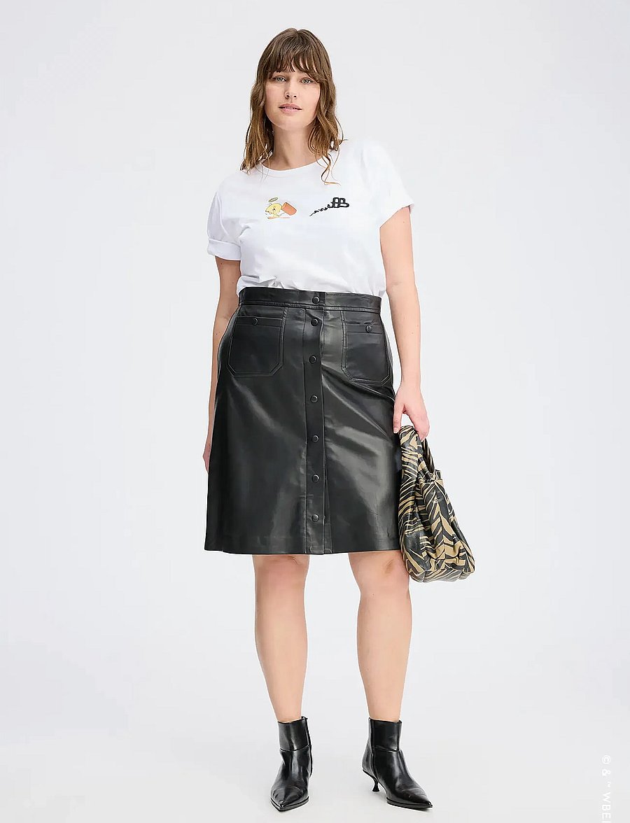 Munthe - LOCUS - midi-röcke - black - 5