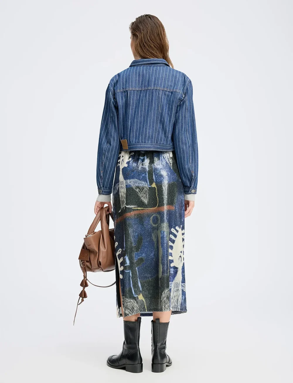 Munthe - LEBANE - paillet nederdele - navy - 4