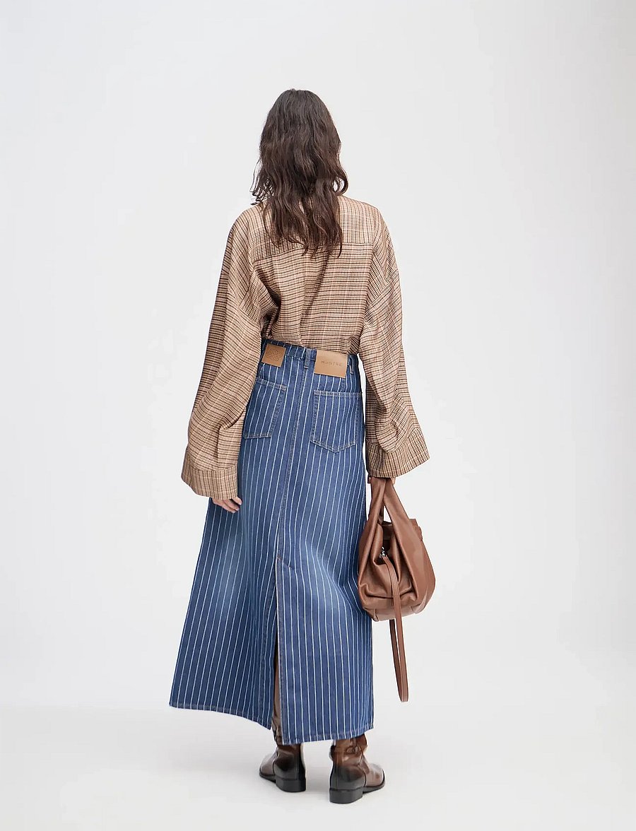 Munthe - LIVONO - jeanskjolar - indigo - 5