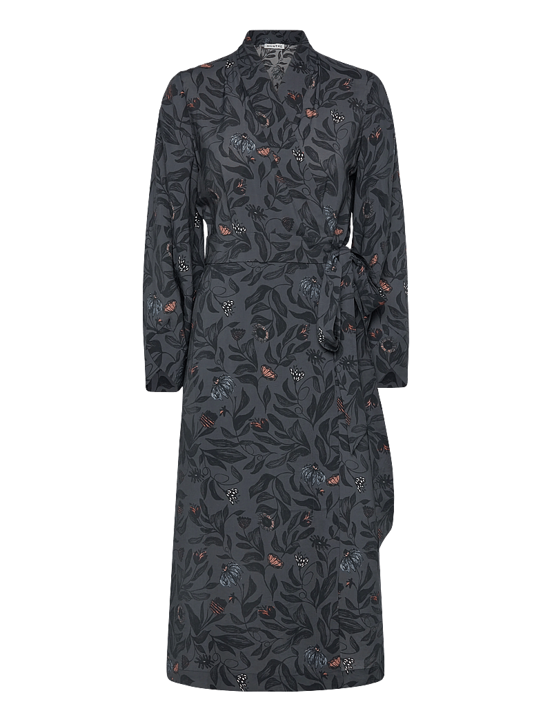 Munthe - GITALU - omlottklänningar - charcoal - 0