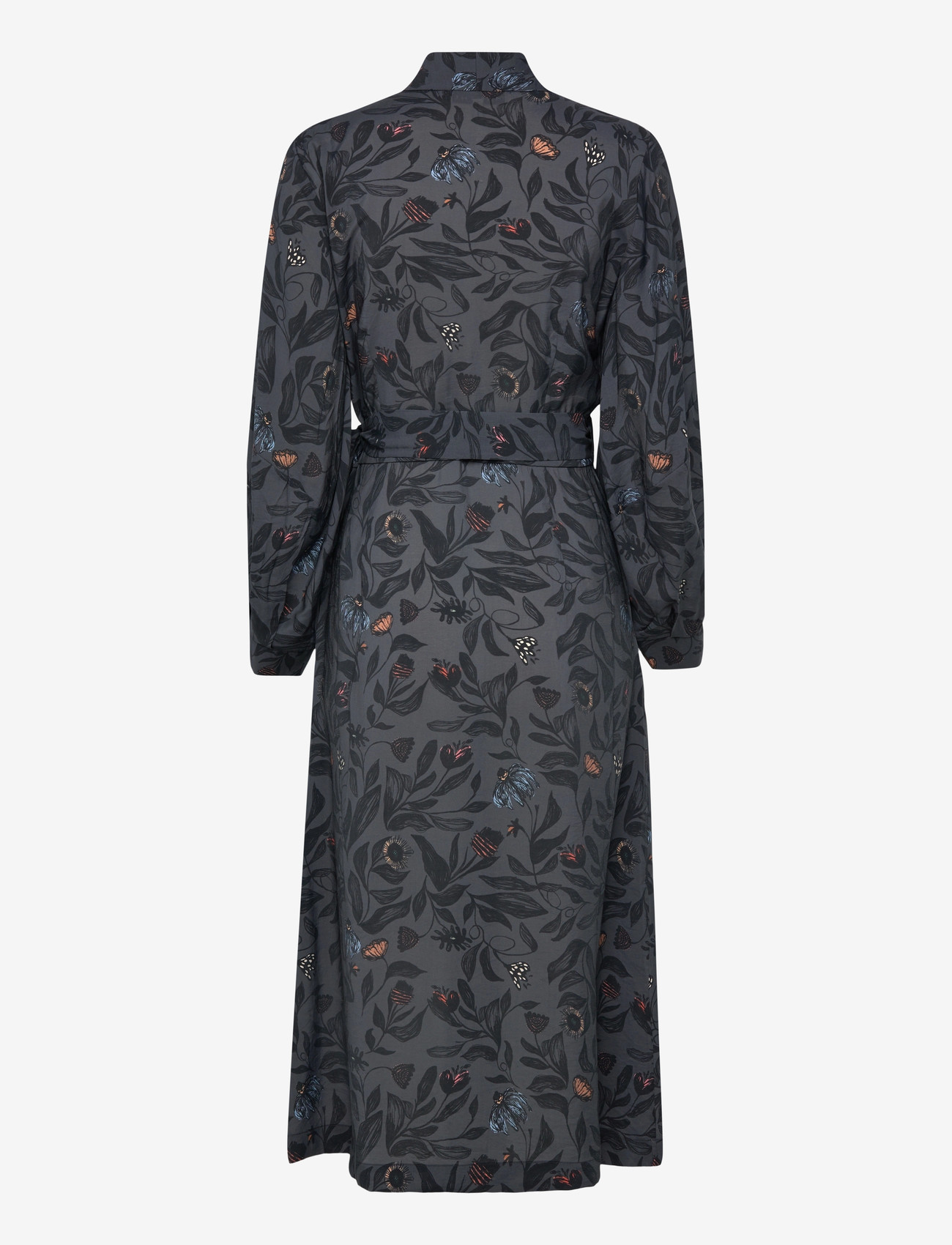 Munthe - GITALU - omlottklänningar - charcoal - 1