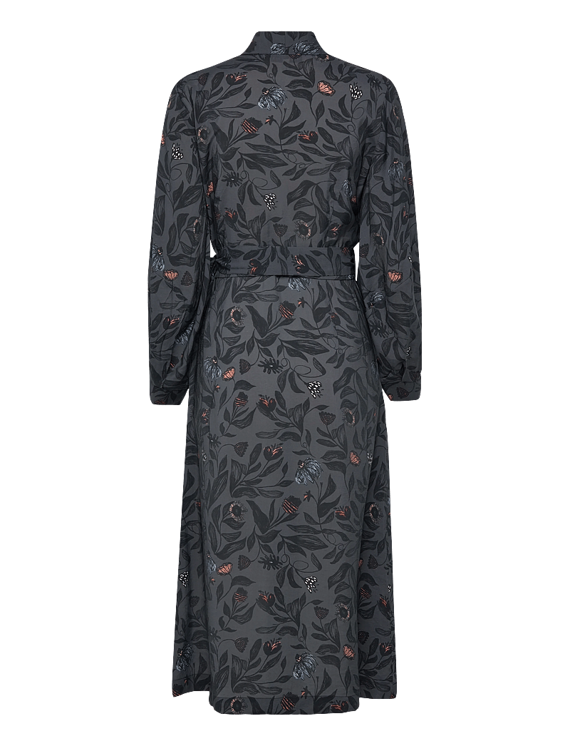 Munthe - GITALU - omlottklänningar - charcoal - 1