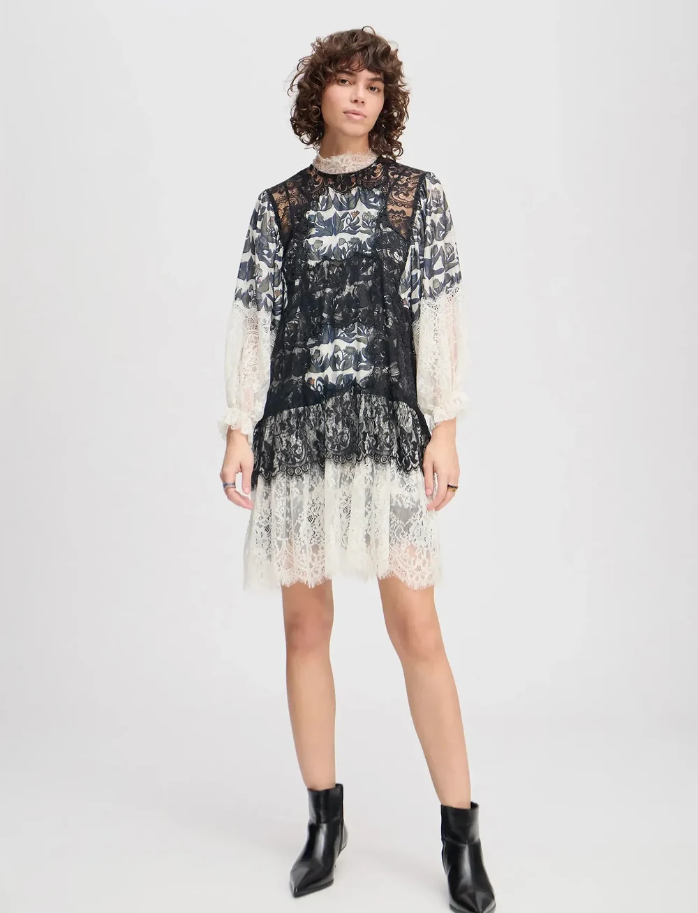 Munthe - LISSO - spetsklänningar - ivory - 0