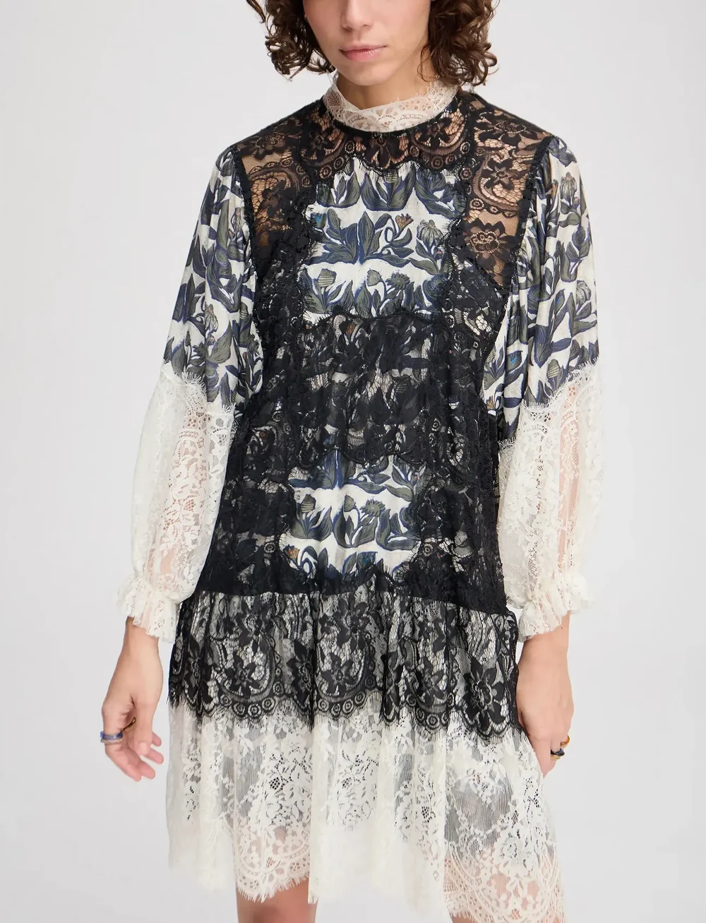 Munthe - LISSO - spetsklänningar - ivory - 5