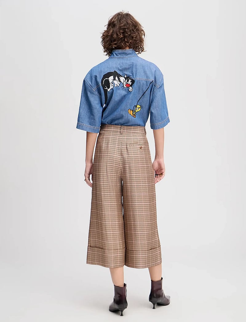 Munthe - LYNHAVEN - culotte kelnės - mocca - 3