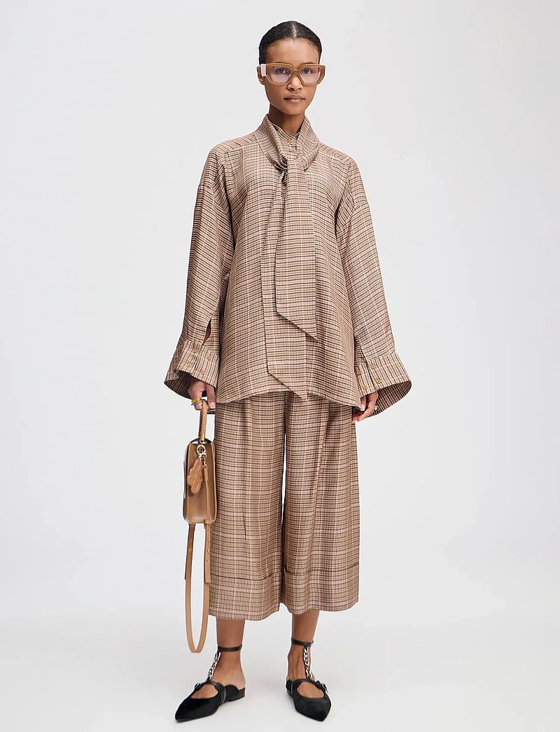 Munthe - LYNHAVEN - culotte kelnės - mocca - 5