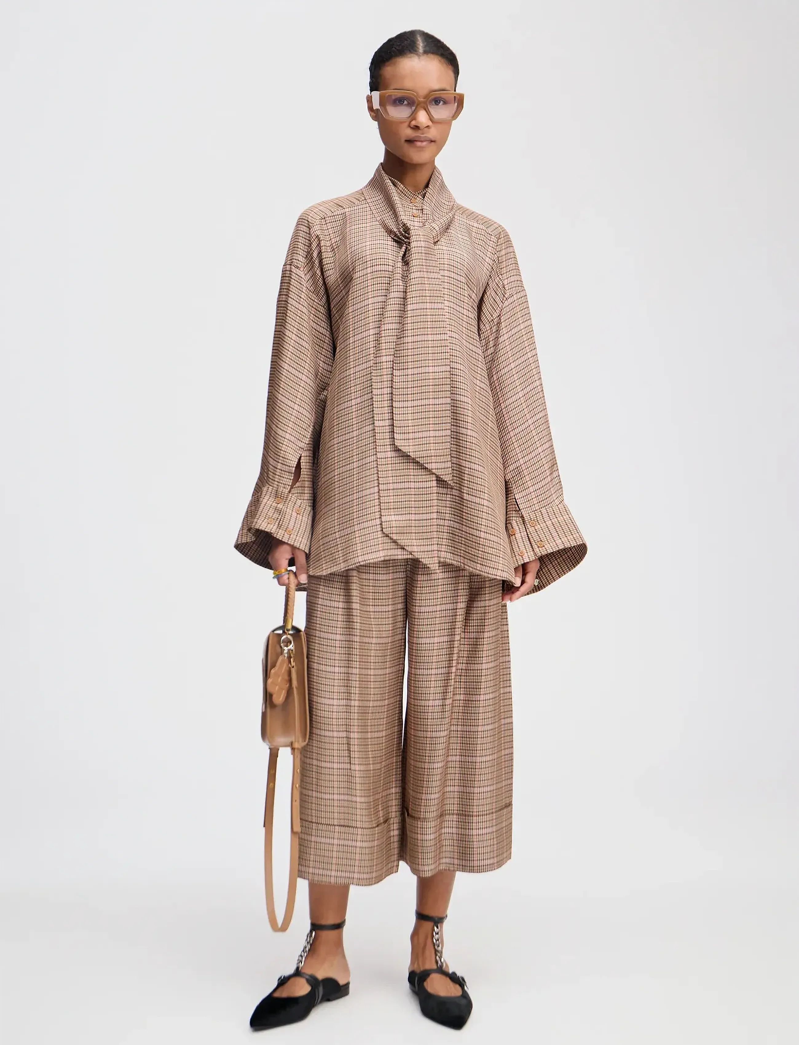 Munthe - LYNHAVEN - culottes - mocca - 5