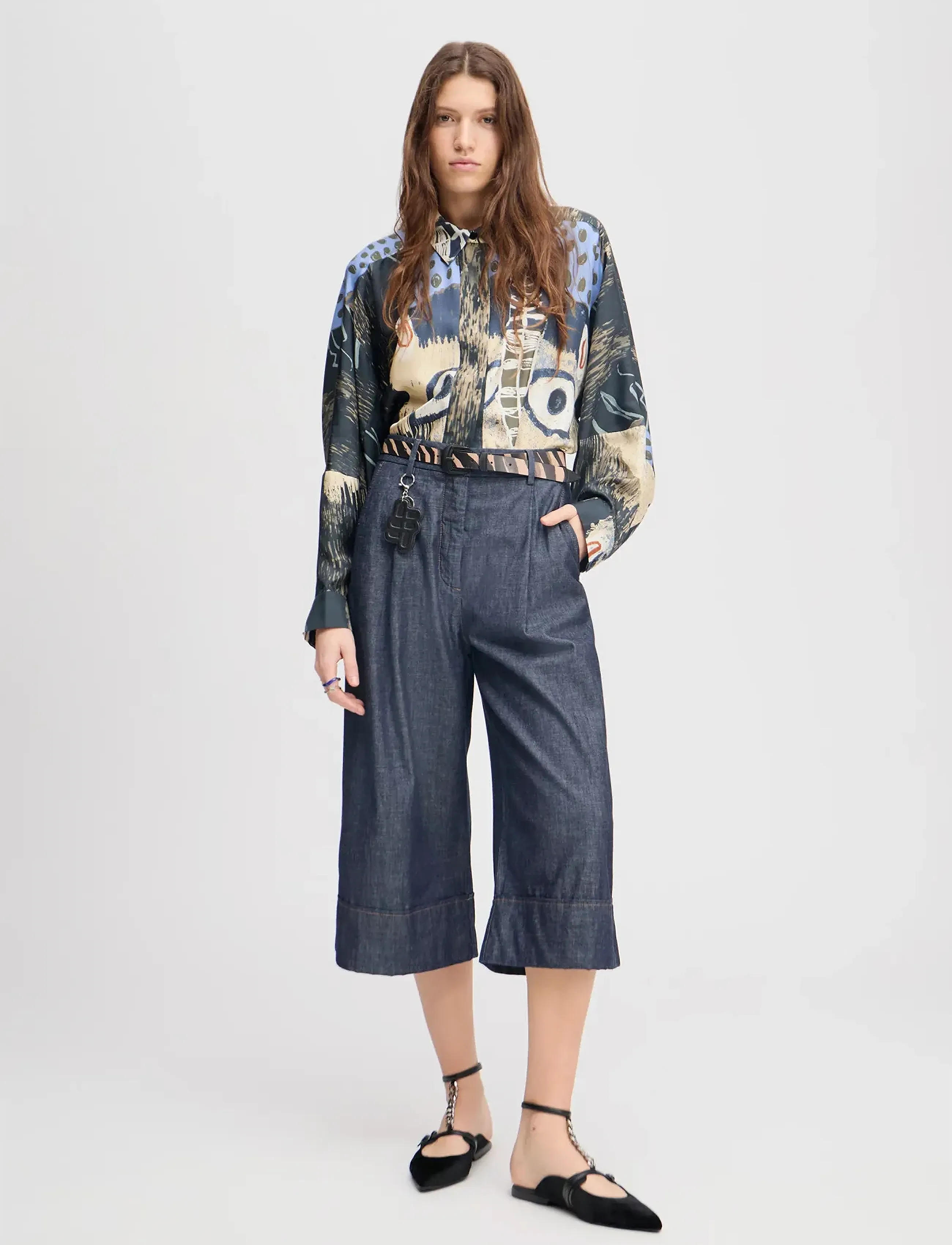 Munthe Lynhaven, 34, Trousers, Marineblau - Culottes, Frauen