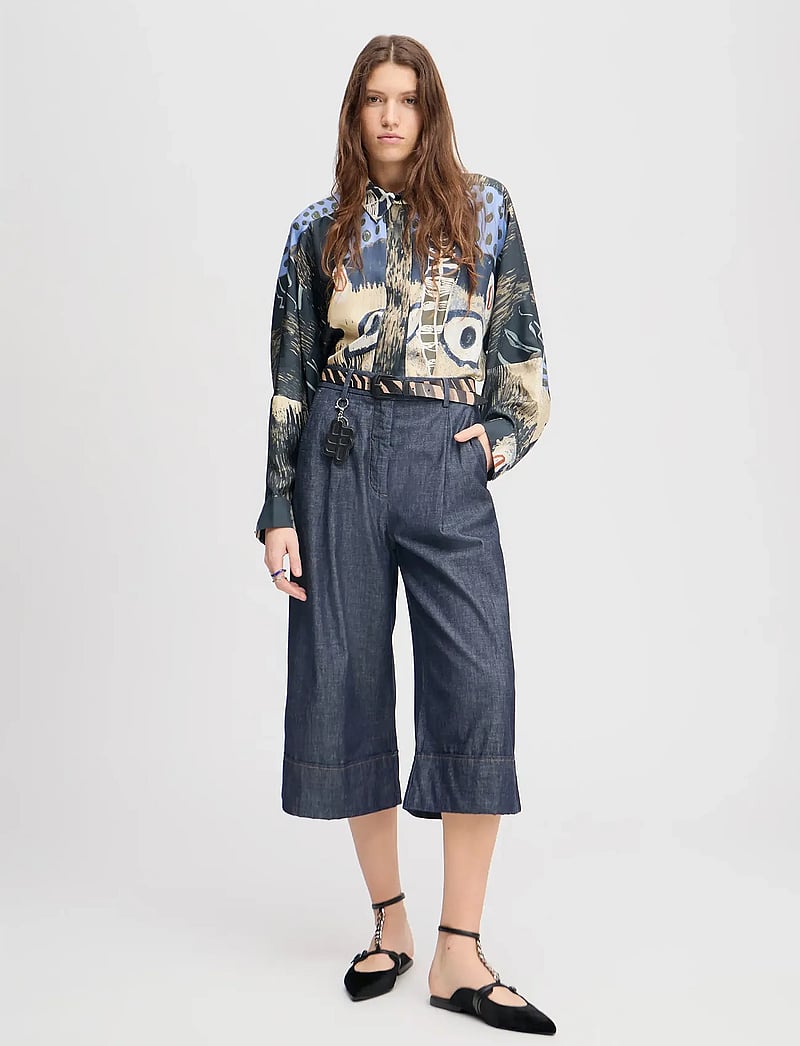 Munthe - LYNHAVEN - culottes - indigo - 0