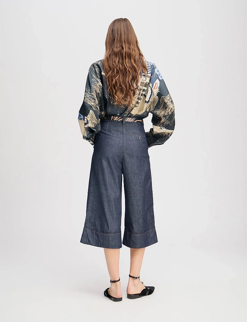 Munthe - LYNHAVEN - culottes - indigo - 3