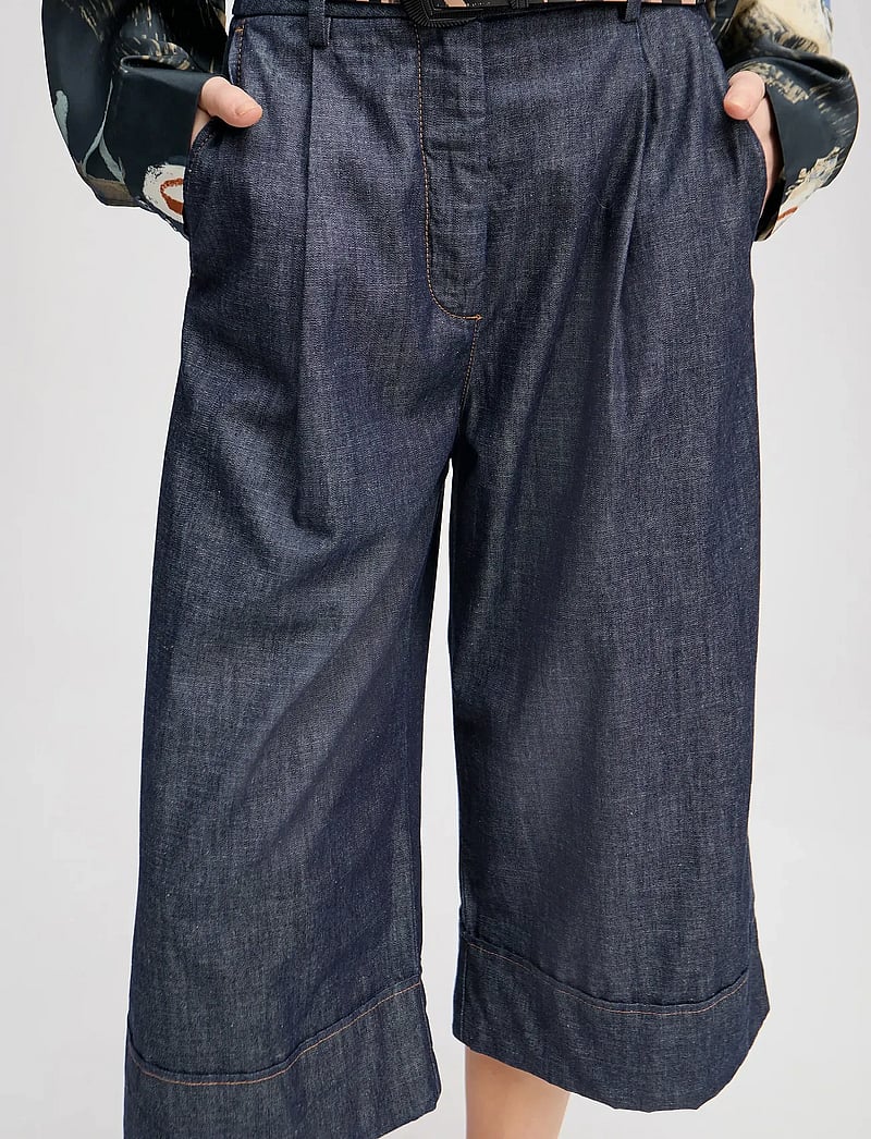 Munthe - LYNHAVEN - culottes - indigo - 4