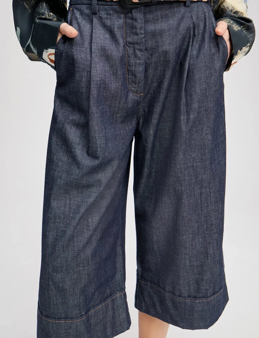 Munthe - LYNHAVEN - culottes - indigo - 4